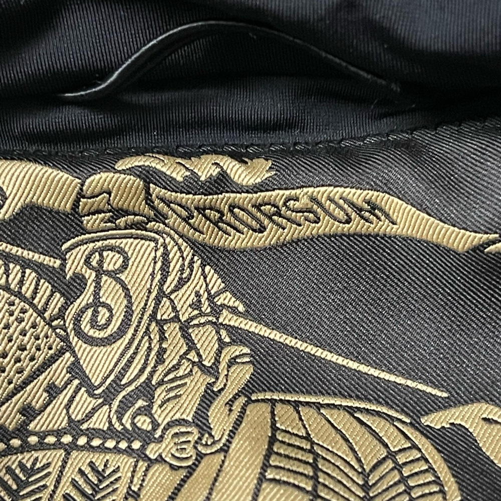 Authentic Burberry Prorsum Black Womens Coat Jacket Runway fitted Made in Italy - Picture 8 of 8